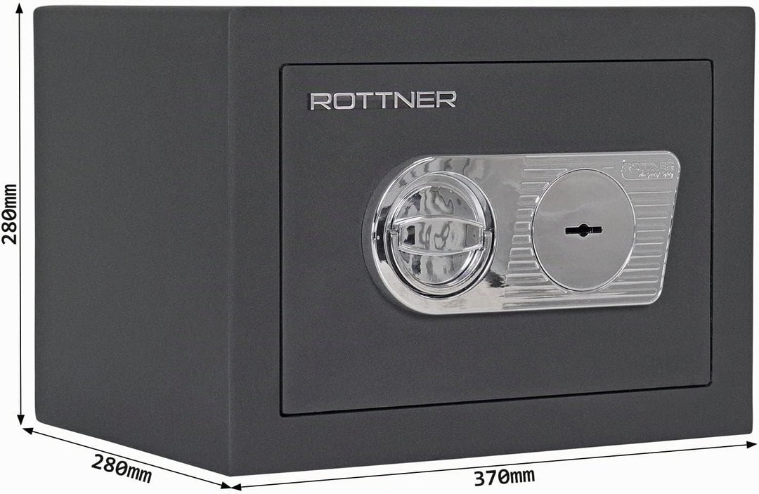 Profirst Jupiter 26 Wertschutzschrank EN1 Doppelbartschloss 2 Schlüssel Tresor 1 Fachboden verstellb