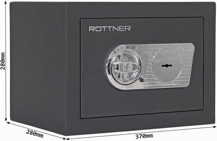 Profirst Jupiter 26 Wertschutzschrank EN1 Doppelbartschloss 2 Schlüssel Tresor 1 Fachboden verstellb