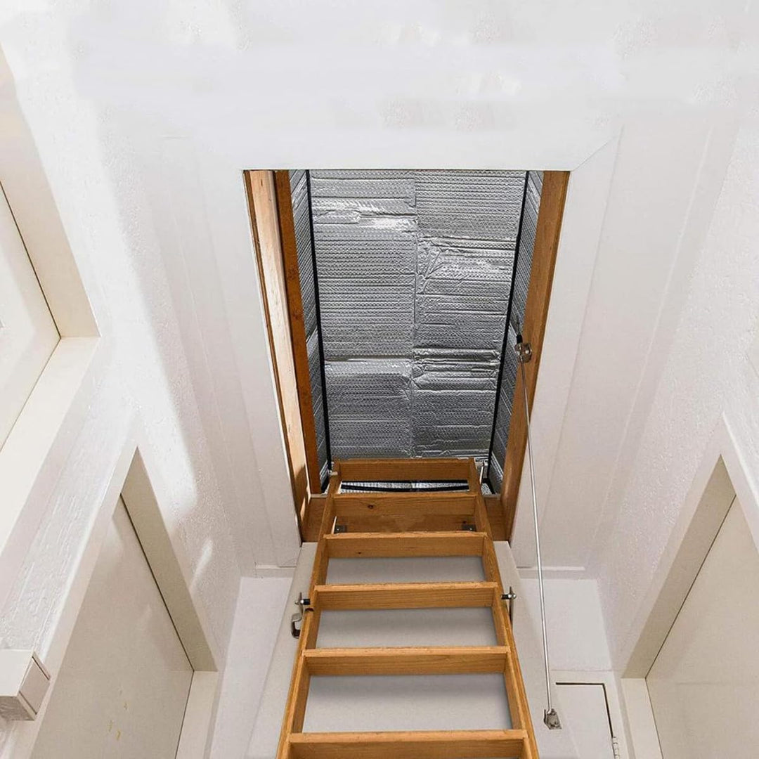 Alide Extra Dicke Dachbodentür-Isolierabdeckung Für Herunterziehbare Treppen, Energiesparzelt Mit Le