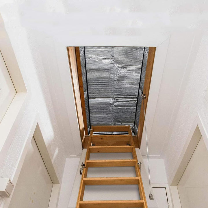 Alide Extra Dicke Dachbodentür-Isolierabdeckung Für Herunterziehbare Treppen, Energiesparzelt Mit Le