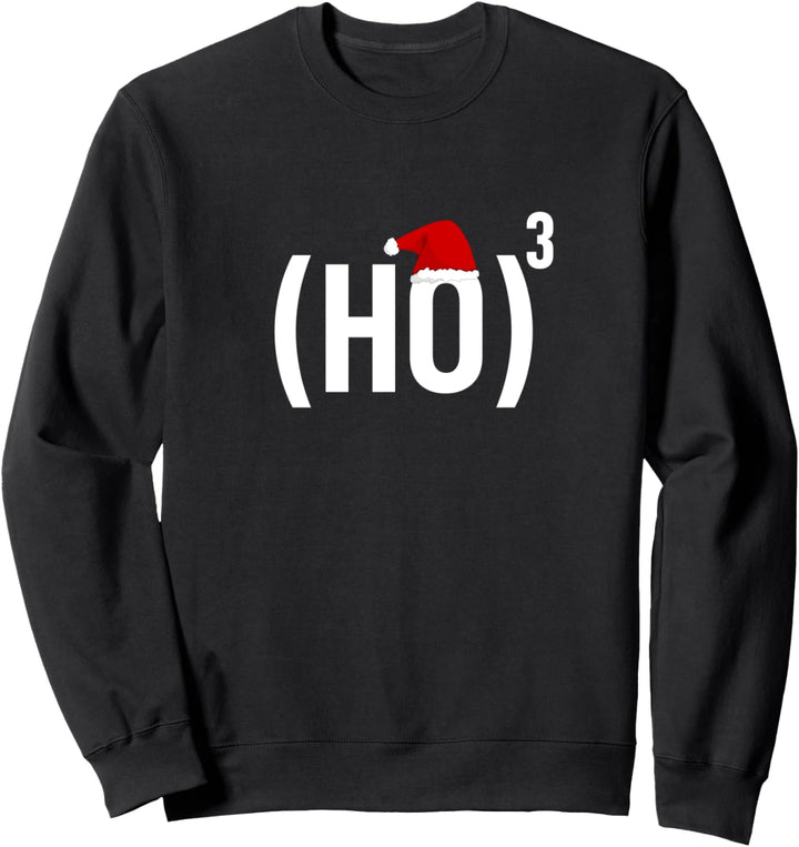 Ho3 Shirt Mathe Physik Nerd Informatik Ho Hoch 3 Weihnachts Sweatshirt
