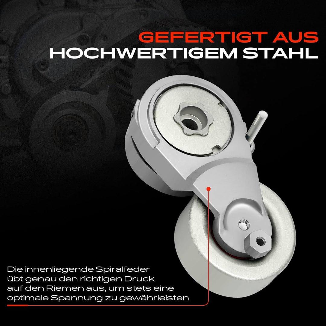 Frankberg Riemenspanner Keilrippenriemen für Qashqai +2 I Tiida X-Trail Clio Grand Scénic Laguna Lat