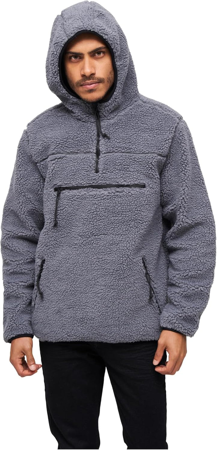 Brandit Teddyfleece Worker Pullover 7XL Anthrazit, 7XL Anthrazit