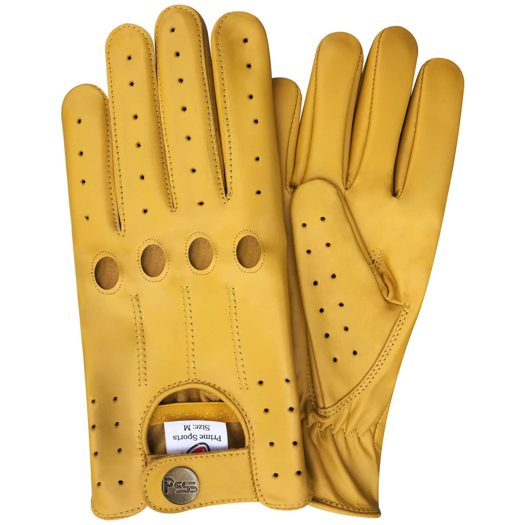 Prime 507 Echtleder-Handschuhe für Herren, qualitativ hochwertig, weich, ohne Futter, zum Autofahren