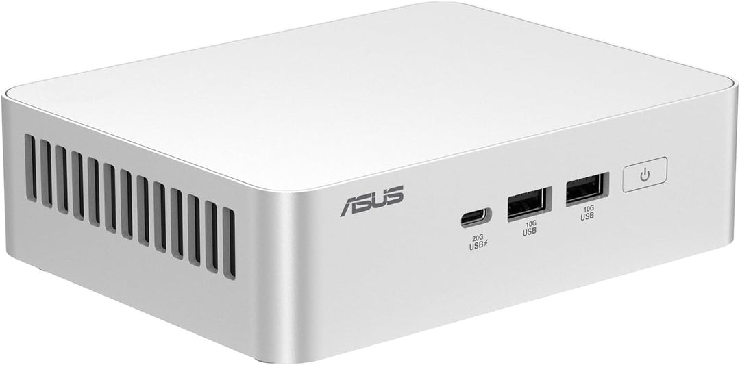 ASUS Mini PC | NUC 15 Pro+ | Silber | Core Ultra 9 285H | RAM: 16GB | SSD: 2TB | Windows 11 Pro | Of