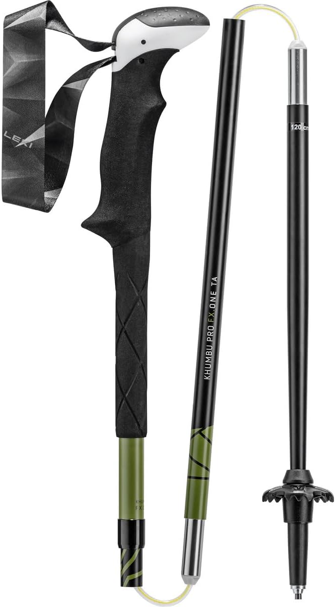 LEKI Khumbu Pro Fx.one TA Poles 125 gimblet-black-white, 125 gimblet-black-white