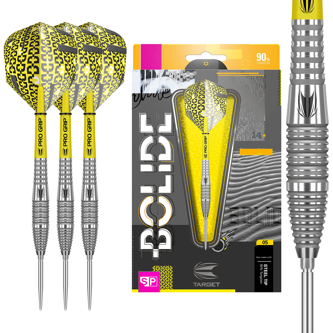 Target Darts Bolide Swiss Point Steeldarts-Set Dartpfeile 22G Barrel 05, 22G Barrel 05
