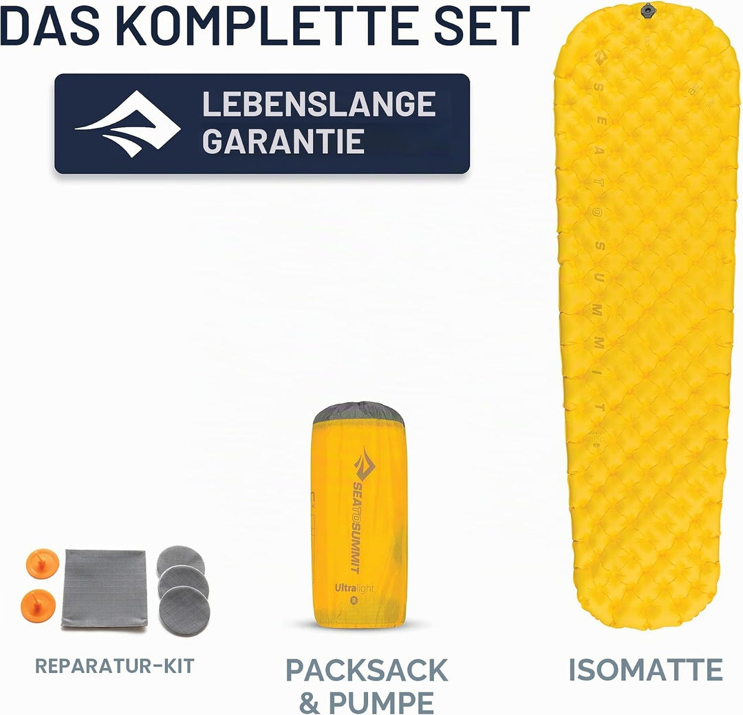 Sea to Summit Sporting Goods, Yellow, Long, AMULLAS Gelb Long, Gelb Long