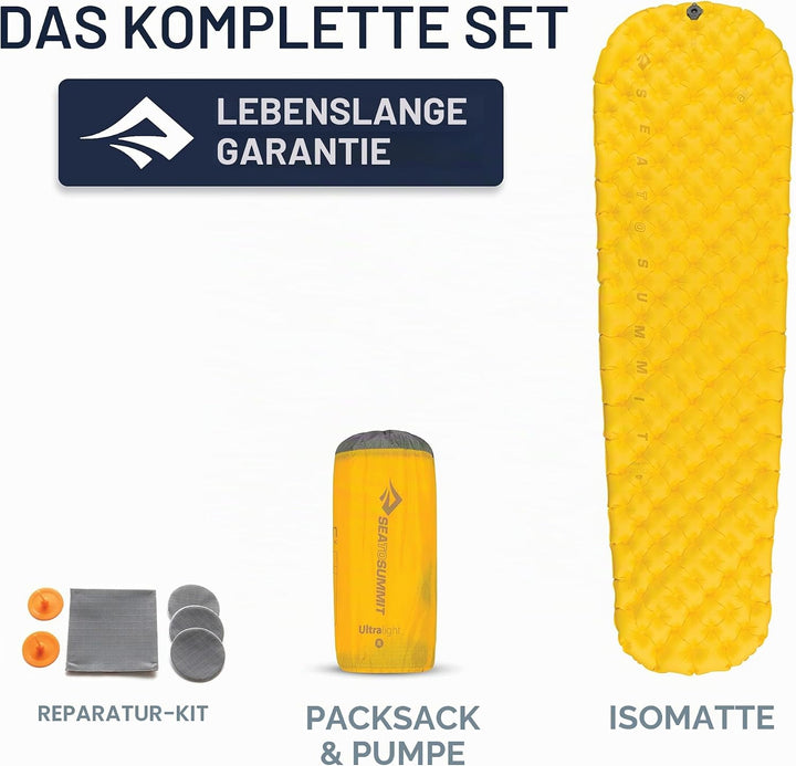 Sea to Summit Sporting Goods, Yellow, Long, AMULLAS Gelb Long, Gelb Long
