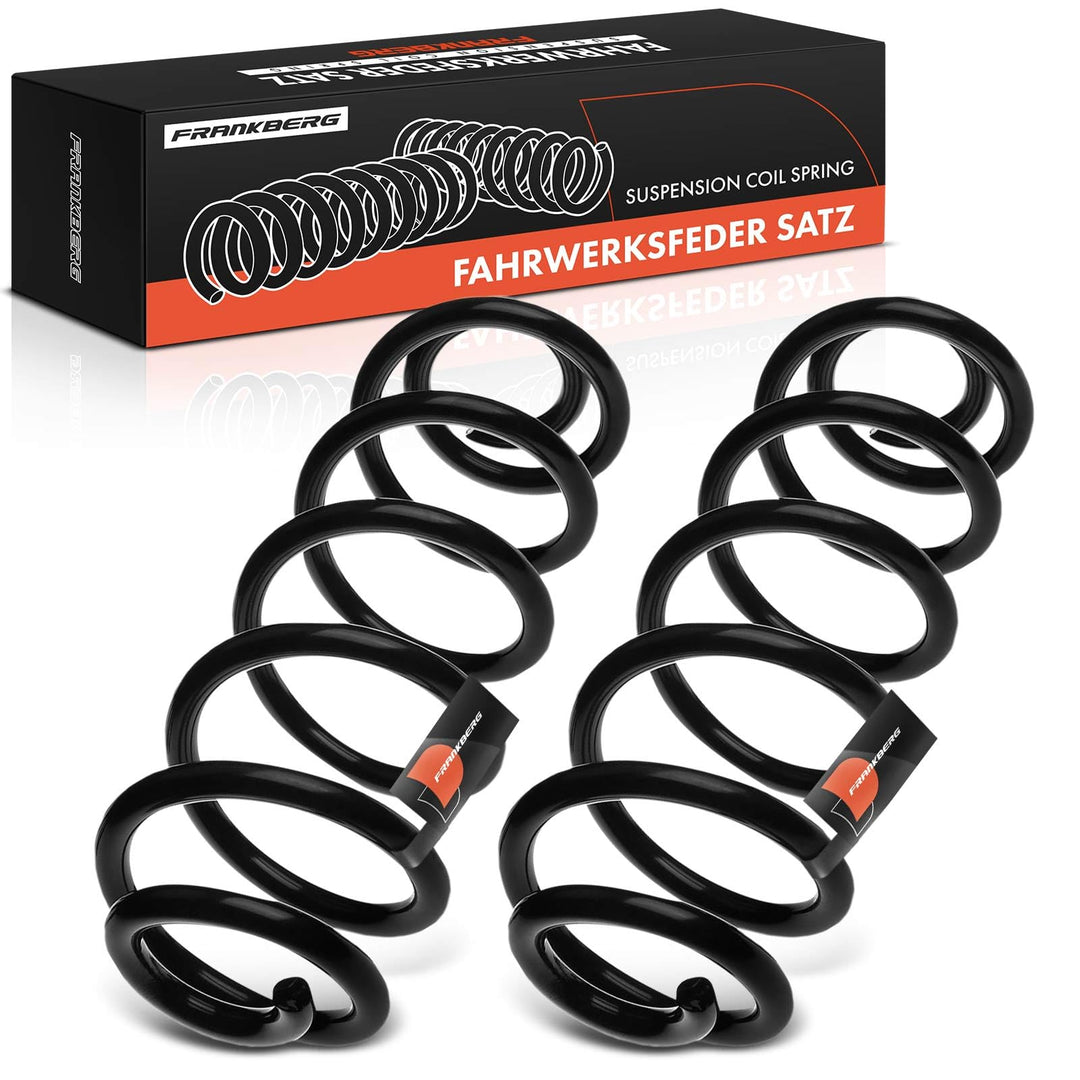 Frankberg 2x Federn Fahrwerksfeder Hinten Kompatibel mit Q5 8RB 2008-2017 2.0L 3.0L 3.2L SUV Replace
