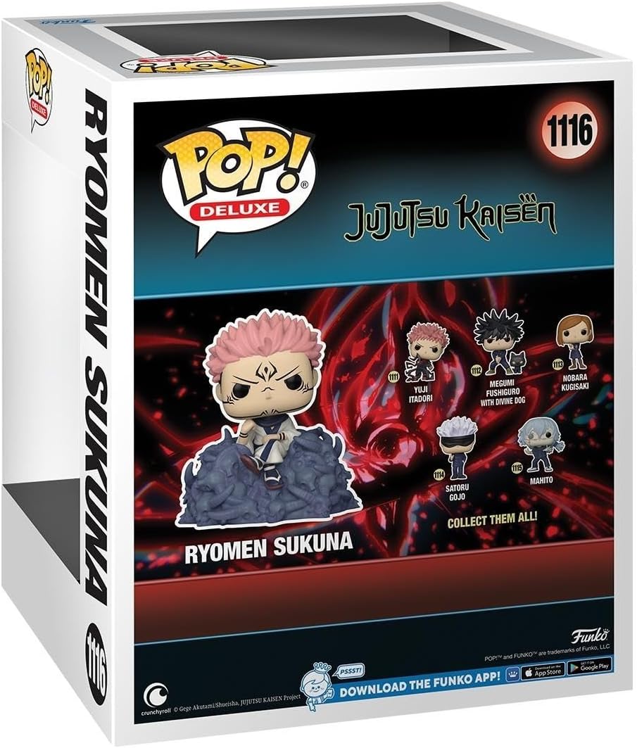 Funko Pop! Deluxe: Jujutsu Kaisen - Sukuna - Vinyl-Sammelfigur - Geschenkidee - Offizielle Handelswa