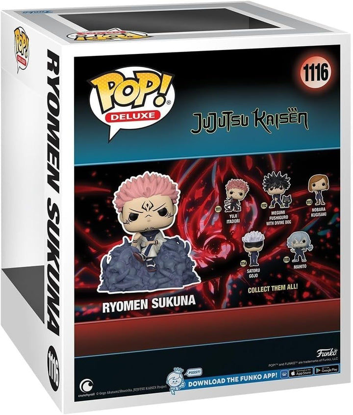 Funko Pop! Deluxe: Jujutsu Kaisen - Sukuna - Vinyl-Sammelfigur - Geschenkidee - Offizielle Handelswa