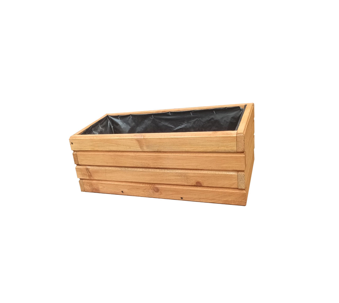 FKL DESIGN Home Deco NEU Pflanzkasten aus Holz TOP Pflanzkübel Garten Terrasse fertig montiert D2 Ei