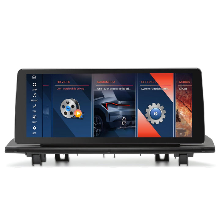 Erisin Android 16 Qualcomm 10.25" 8-Kern 4GB+64GB Autoradio GPS Navi für BMW X1 F48 (2016-2017) NBT