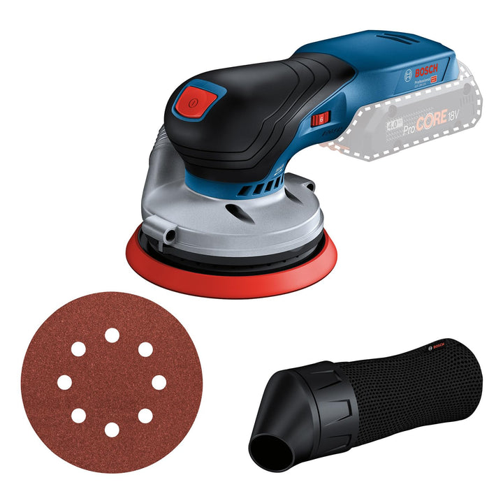 Bosch Akku-Exzenterschleifer GEX 18V-125 GEX 18V-125 (im Karton) ohne Zubehör, GEX 18V-125 (im Karto