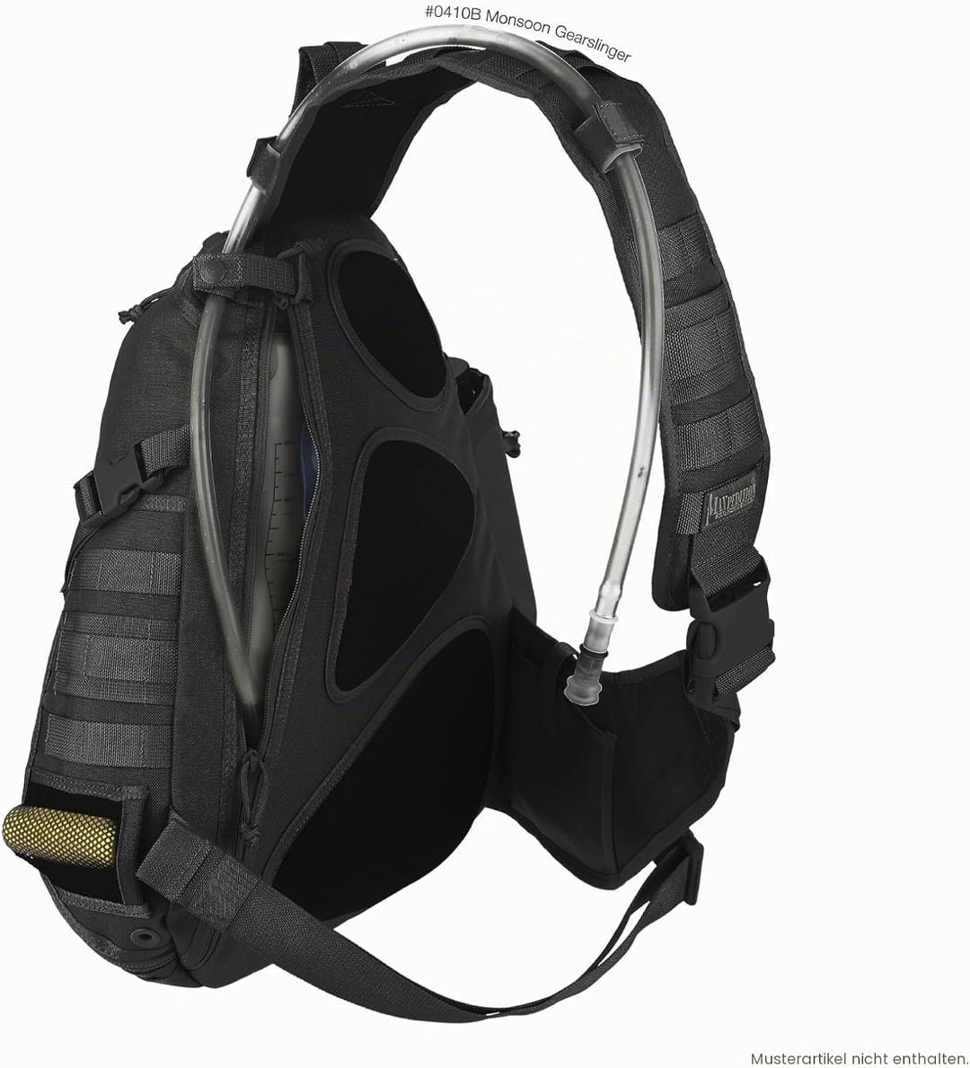 Maxpedition Gearslinger Monsoon, 16 liters Schwarz, Schwarz