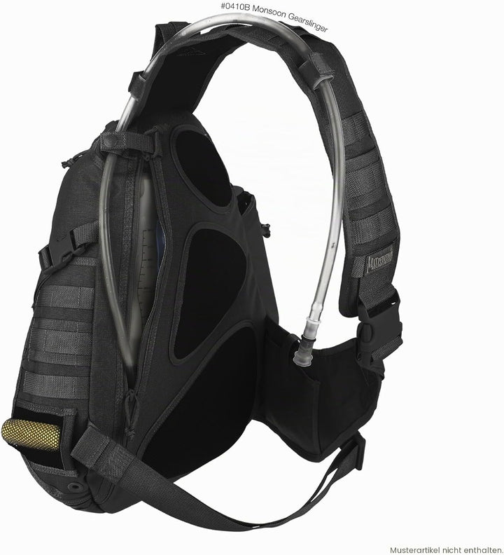 Maxpedition Gearslinger Monsoon, 16 liters Schwarz, Schwarz