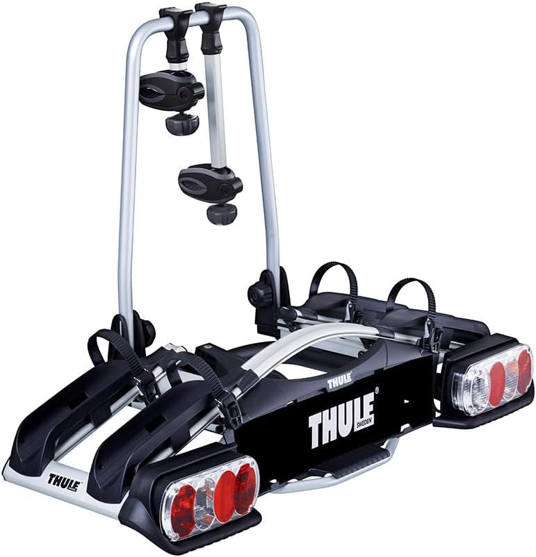 Thule 920020 EuroWay G2 920 Anhängerkupplungs-Fahrradträger Silver, Silver