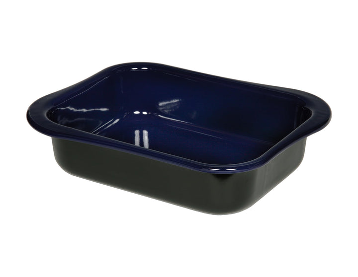 Riess, 0431-025, Wavehandle Bratpfanne, CLASSIC - SCHWARZ/BLAU, Masse 36 x 26,5 cm, Höhe 9.8 cm, Ema
