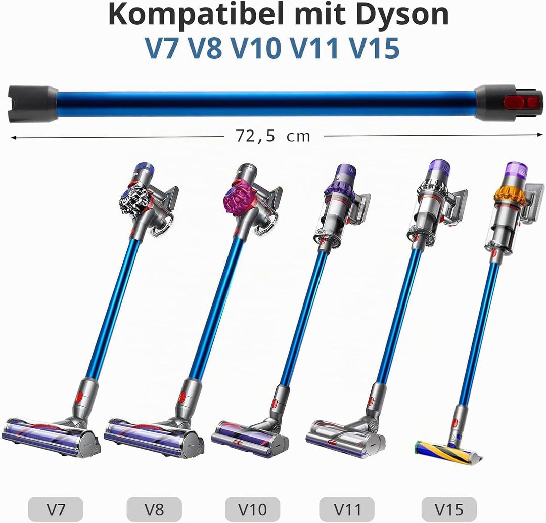 Cheerhom Teleskoprohr für Dyson, Verlängerungsrohr Kompatibel für Dyson V7 V8 V10 V11 V15, 73 cm Sta