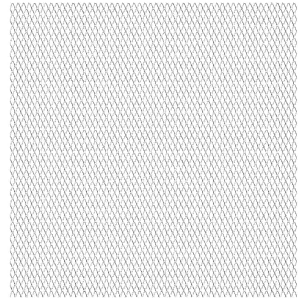 HOMIUSE Gittermatte Streckmetall Edelstahl 100x85 cm 30x17x2,5mm Streckmetall-Gittermatte Lüftungsgi