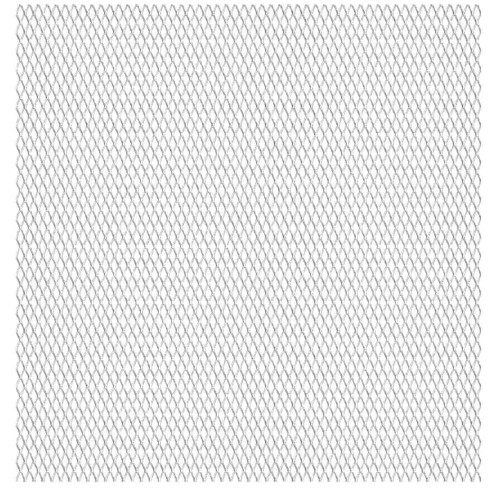 HOMIUSE Gittermatte Streckmetall Edelstahl 100x85 cm 30x17x2,5mm Streckmetall-Gittermatte Lüftungsgi
