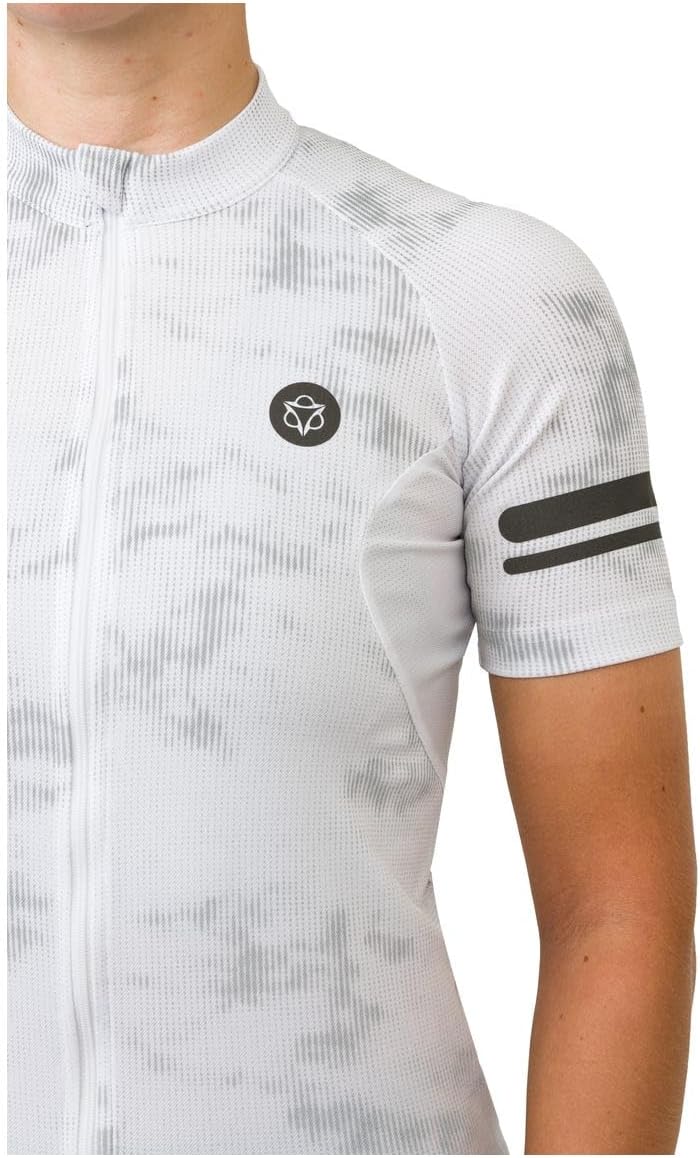 AGU Unisex Maglia Reflective Essential Donna Bianco - Maniche Corte Maglia Reflective Essential Donn