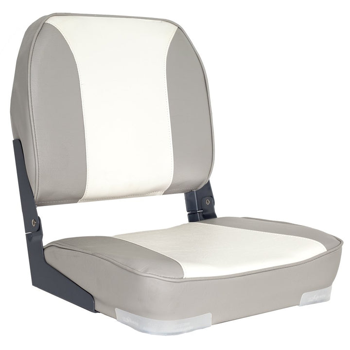 Oceansouth Deluxe Klappsitz für Boote Grau/Weiss, Grau/Weiss