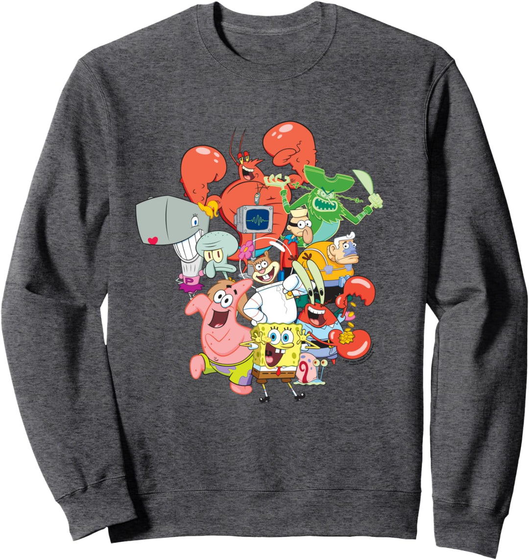 SpongeBob SquarePants The Whole Gang Sweatshirt