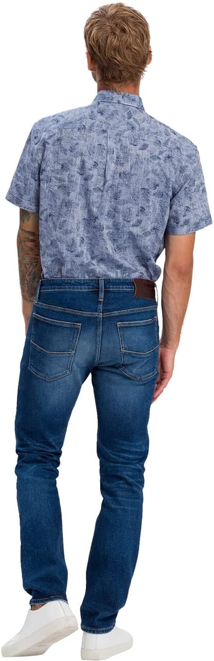 Cross Jeans Herren Damien Slim Jeans 30W / 32L Blau (Blue Black 014), 30W / 32L Blau (Blue Black 014