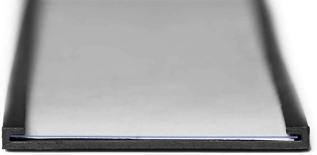 Durable Magnetische C-Profile inkl. Etiketten, 200 x 20 mm (B x H), 50 Stück, anthrazit, 171358 200