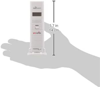Technoline Profi-Sensor der Prfessional Series von Mobile Alerts MA, 10320, Weiss, 3,4 x 1,9 x 13,2
