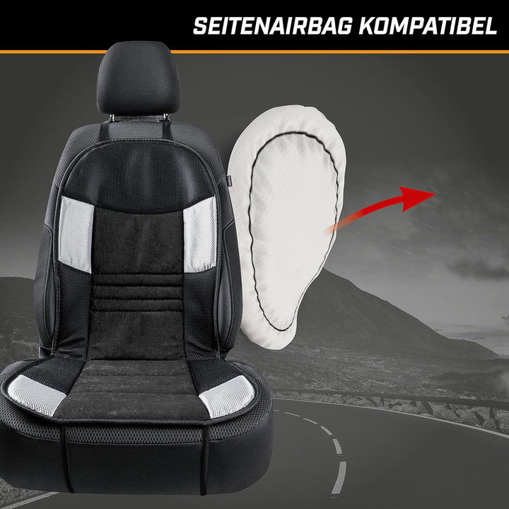 Walser Auto-Sitzauflage Hunt, Sitzkissen-PKW, Universal Sitzschoner-Auto, Sitzauflage-Auto Vordersit