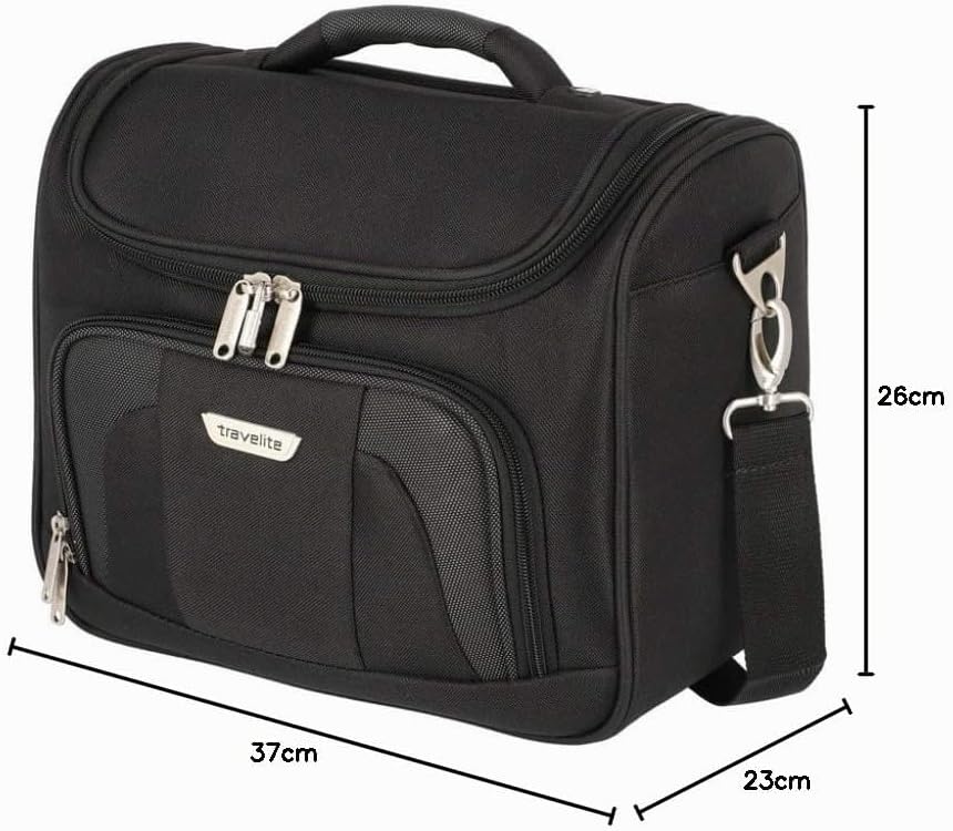 Travelite paklite Handgepäck Kulturtasche mit Aufsteckfunktion, Gepäck Serie Orlando: Klassisches We