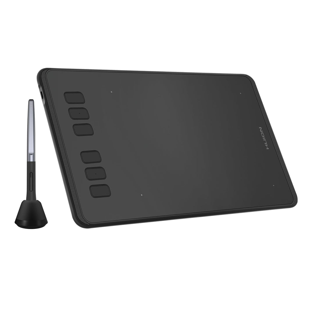 HUION INSPIROY H640P 8192 Pressure Sensitivity Graphic Tablet with Battery-Free Pen and 6 Adjustable