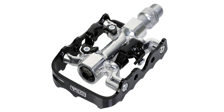 SQlab Pedale 502 Fahrrad M (+/- 0 mm) Silber-Schwarz, M (+/- 0 mm) Silber-Schwarz