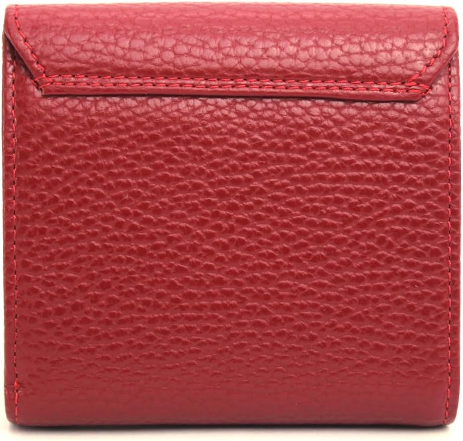 Giudi ® Geldbörse für Damen Leder Klein Blau Echtleder Mini Minimalistisch Mit Münzfach Kartenfächer