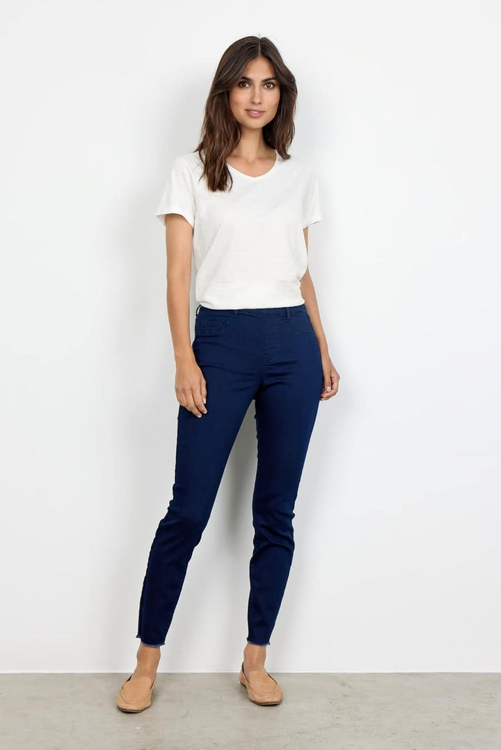 SOYACONCEPT Damen Jeans, Dunkelblau
