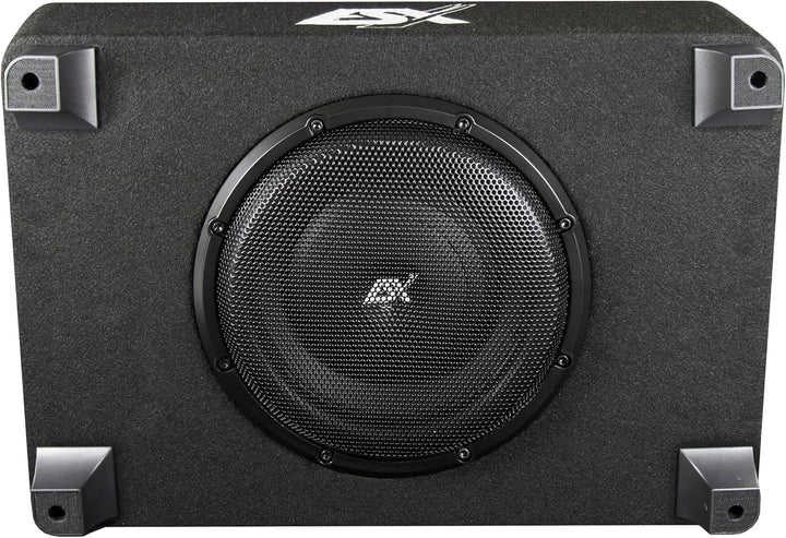 ESX QX10BXA - 10“ (25 cm) aktiver Downfire-Subwoofer aus der Quantum -Serie | 1000W Peak