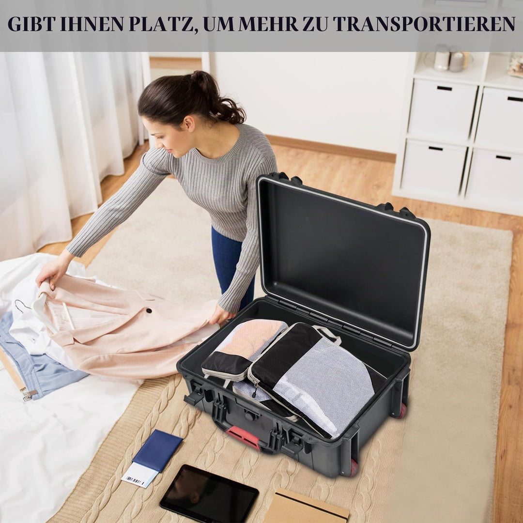 Organizer für Koffer, Aufbewahrung, Koffer, Organizer, Kompressionstasche, Reisetasche, wasserdicht,