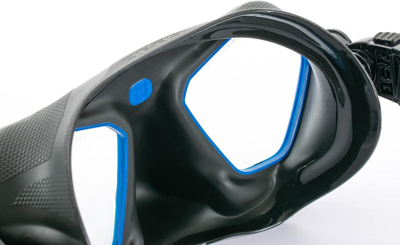 SEAC Raptor, Low Volume Maske für Freitauchen u standard schwarz/blau, standard schwarz/blau