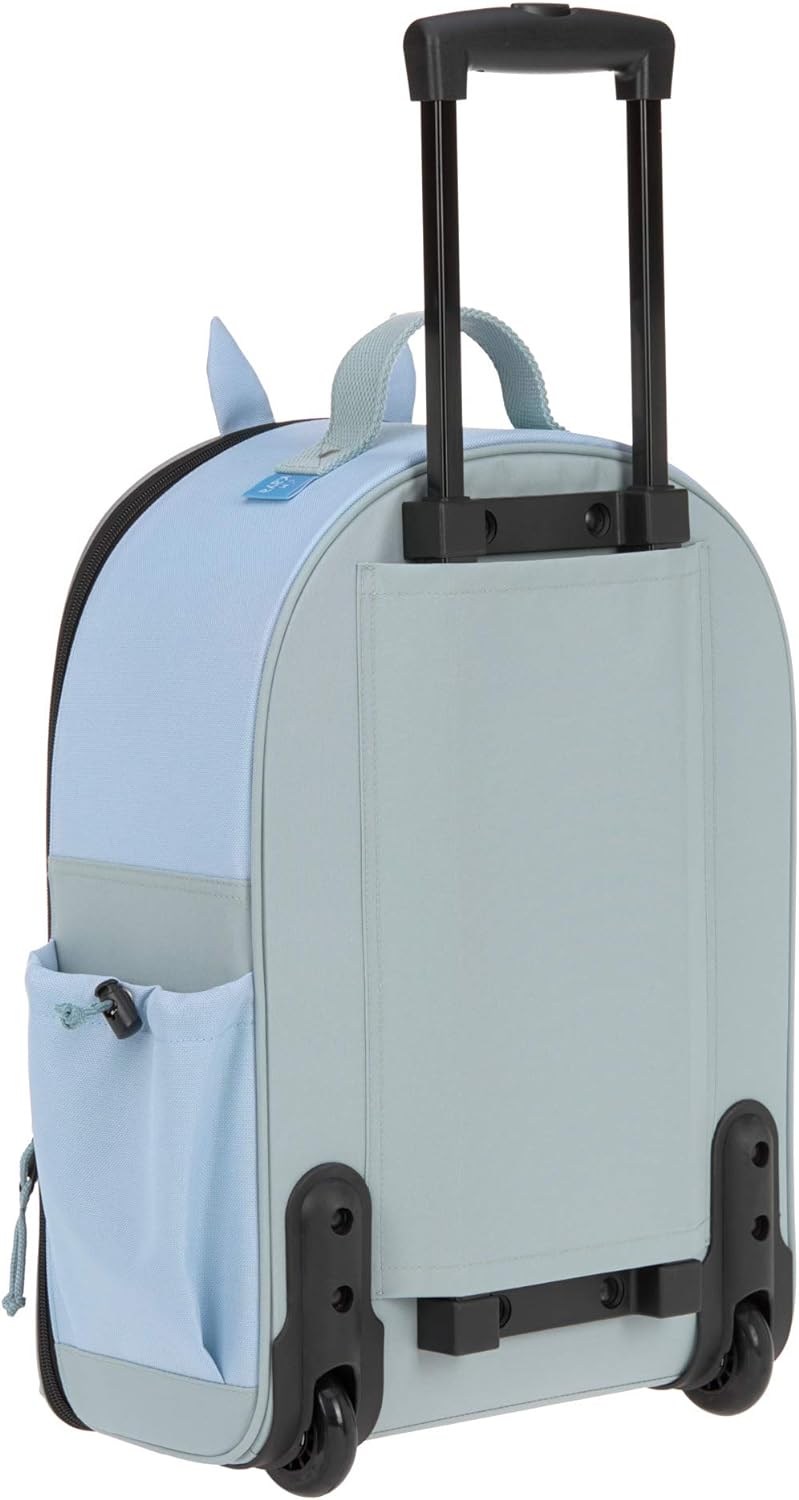 LÄSSIG Kinderkoffer Trolley Reisekoffer mit Teleskopstange und Rollen ab 3 Jahre, 45 cm, 17 L/Trolle