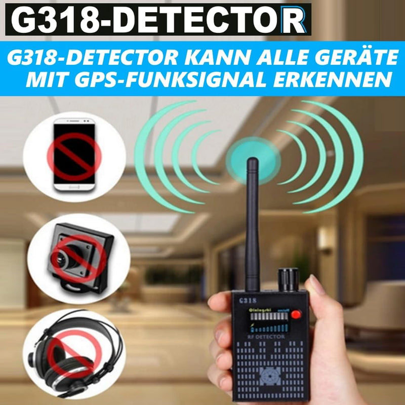 G318-DETECOR Super-Detektor G318 Tracker GPS Wanzen Detektor GPS-Tracker (Wanzenfinder Funk Handy Sm