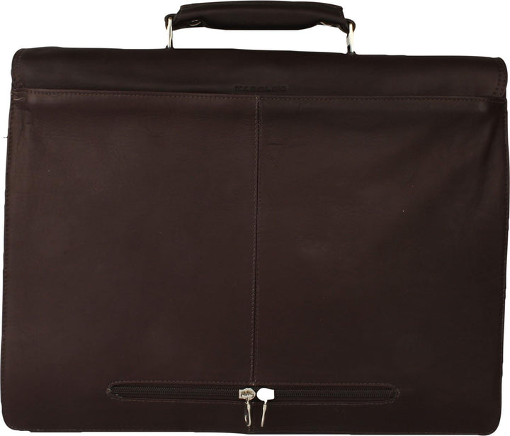 HAROLD'S Country Aktentasche II Leder 41 cm Laptopfach 1 Schwarz, 1 Schwarz