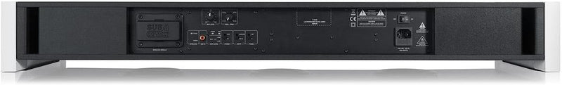 Teufel Flach-Subwoofer T 4000 Aktiv-Subwoofer Downfire-Prinzip Heimkino Musik Film Schwarz, Schwarz