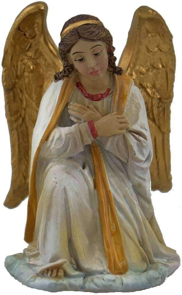 Set mit 4 Figuren, Jesus, aus Kunstharz, Oster-Krippe, 14 cm