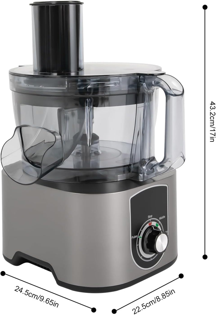 Multizerkleinerer, Zerkleinerer Elektrisch, 220V Space-saving 3 in 1 Würfelschneidemaschine 600W 7L