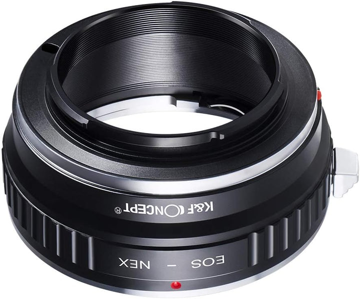 K&F Concept EOS-NEX Adapter Objektivadapter für Canon EOS an Sony Adapter Ring (Keine elektronische