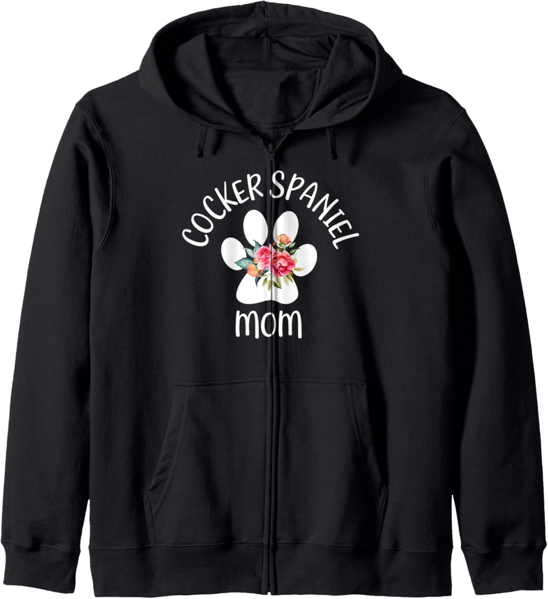 Cocker Spaniel Mom für Frauen, Frau, Freundin Jubiläum Kapuzenjacke