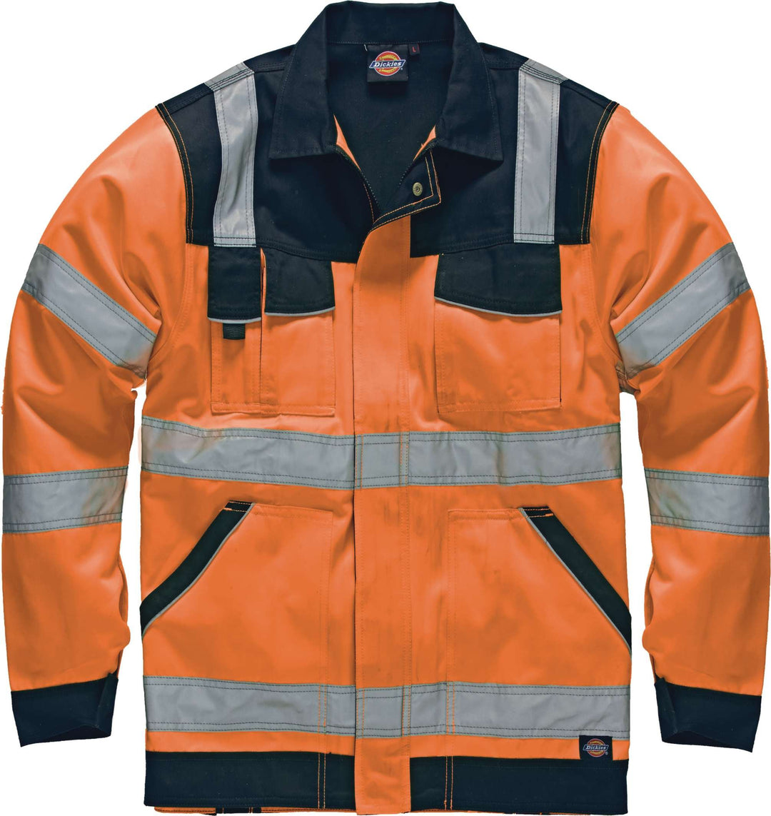 Dickies IN Hi-Vis Bundjacke warnfarbe, 4XL, orange, SA30015, 4XL